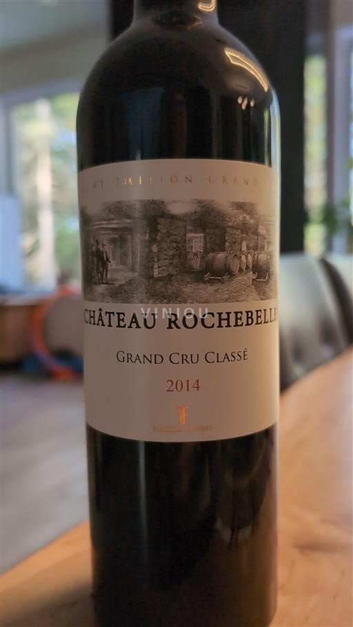 Bordéus Saint-Émilion Grand Cru Grand Cru Classé Château Rochebelle 2014