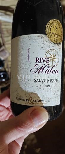 Vallée du Rhône Saint-Joseph Vignobles & Compagnie Rive de Malva 2021