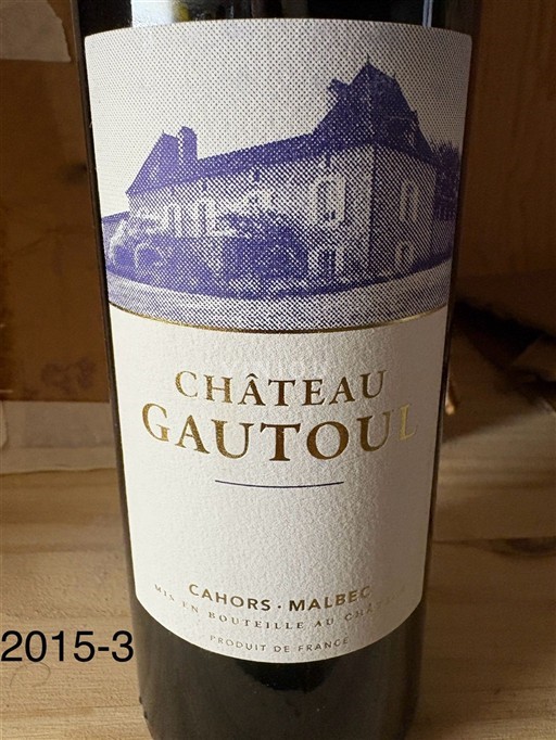 Sudoeste Cahors Château Gautoul 2015