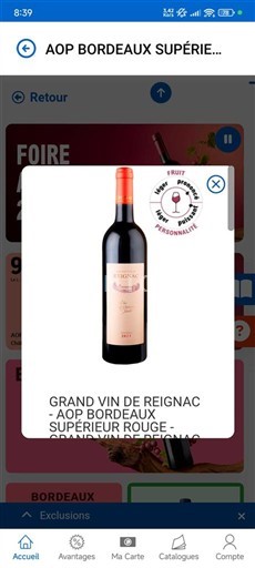 Bordeaux Bordeaux Supérieur Reignac 2023