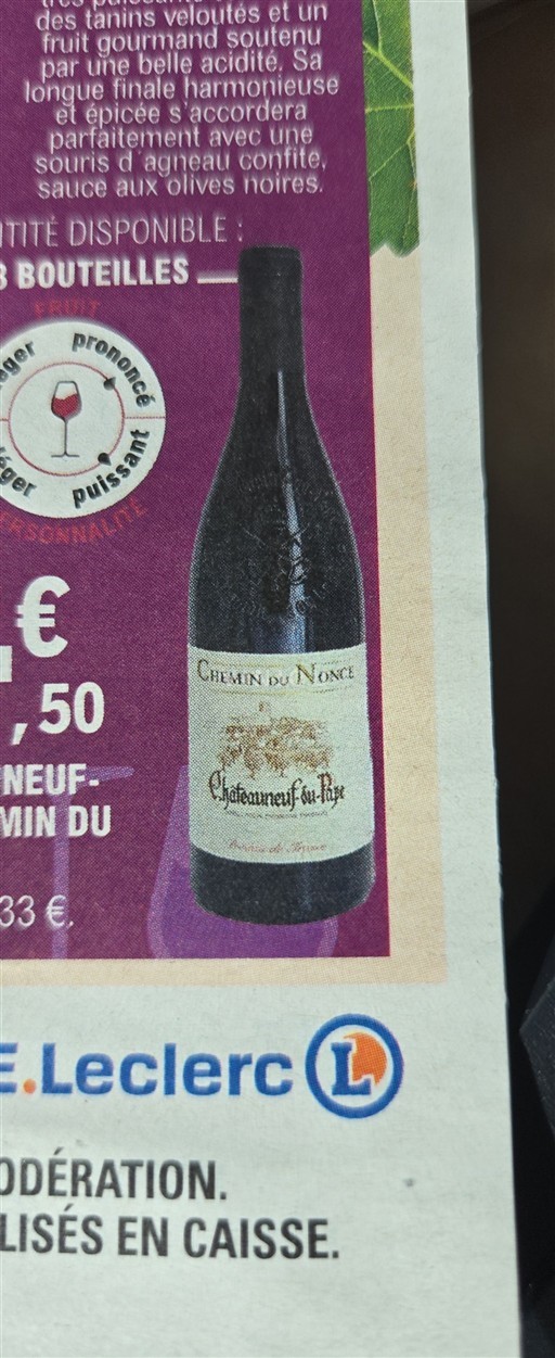Rhône-dalen Châteauneuf-du-Pape Chemin du Nonce 2024