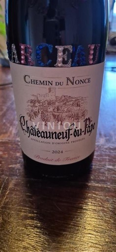 Рона долина Шатонеф-дю-Пап Chemin du Nonce 2024