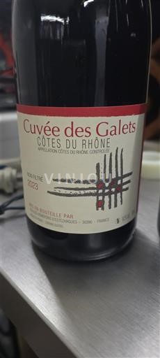 Údolí Rhôny Côtes-du-Rhône Cuvée des Galets 2023