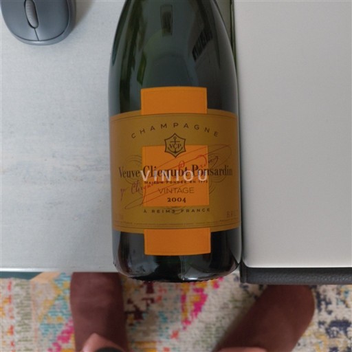 Champaña Champán Veuve Clicquot Ponsardin Vintage 2004