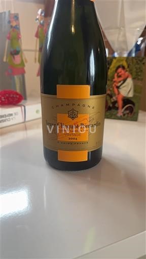 Champagne Veuve Clicquot Ponsardin Vintage 2004