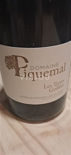 Roussillon Côtes du Roussillon Villages Domaine Piquemal Les Terres Grillées 2023
