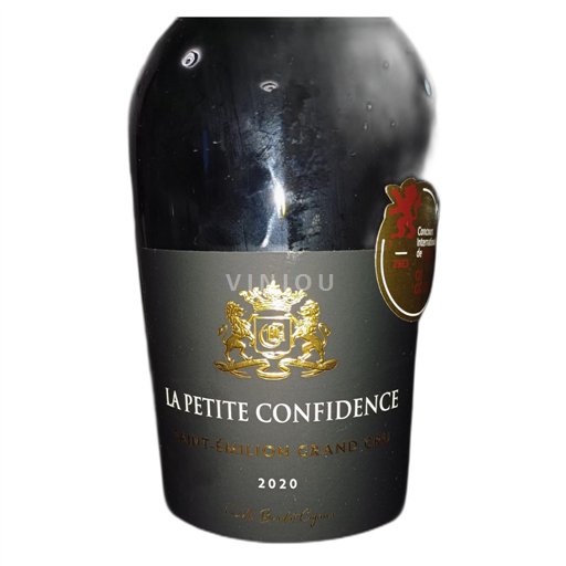 Bordeaux Saint-Émilion Grand Cru La Petite Confidence 2020