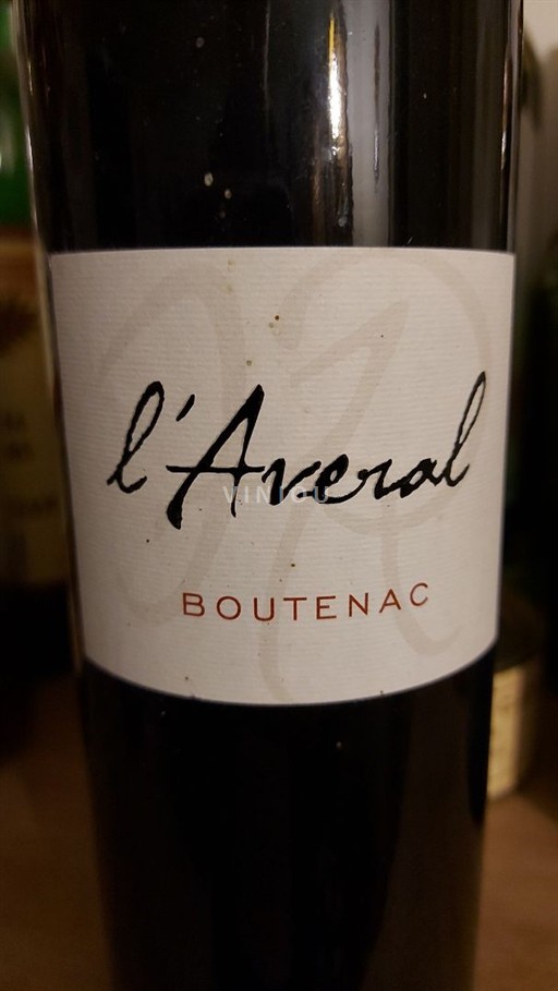 Languedoc Corbières-boutenac J.M. & F. Reulet Averal 2015