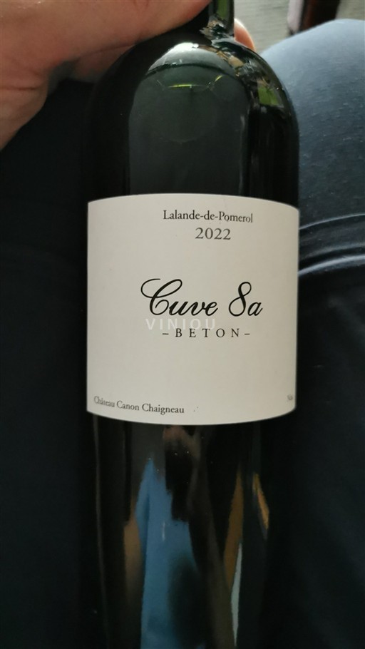 Bordeaux Lalande-de-Pomerol Château Canon Chaigneau Cuve 8a 2022