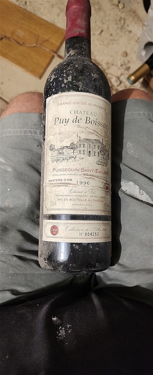 Bordeaux Puisseguin-saint-émilion Château Puy de Boissac Or 1996