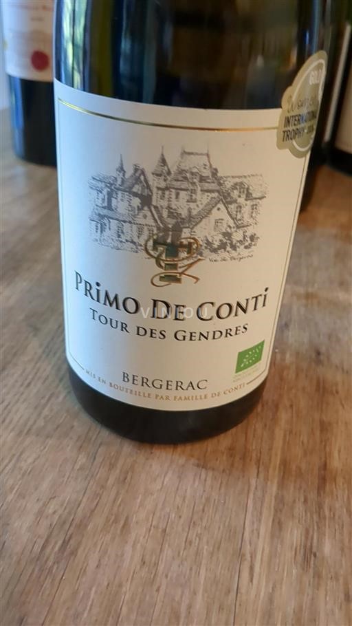 Sydvestfrankrig Bergerac Tour des Gendres Primo de Conti Ikke årgangsbestemt