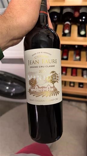 Bordeaux Saint-Émilion Grand Cru Grand Cru Classé Château Jean Faure 2015