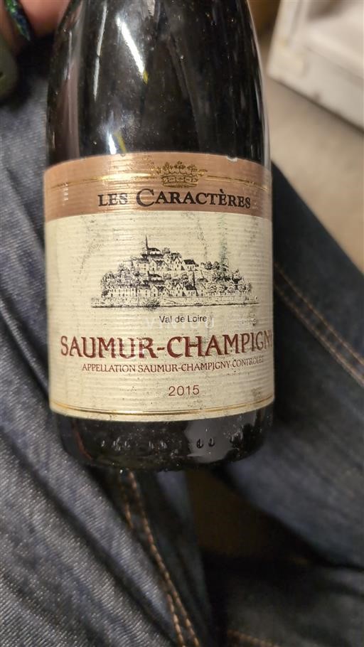 Loire Valley Saumur-Champigny Les Caractères 2015