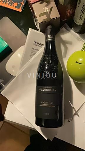 Rhône-dalen Gigondas Cordier 2018