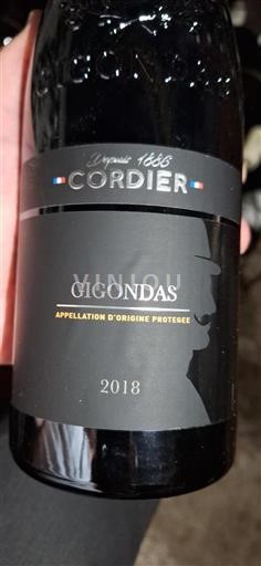 Rona dolina Gigondas Cordier 2018