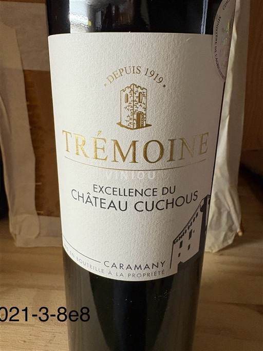 Roussillon Määrittelemätön Château Cuchous Trémoine 2021