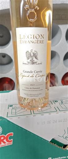 Provenza Côtes-de-Provence Légion Étrangère Grande Esprit de Corps 2023