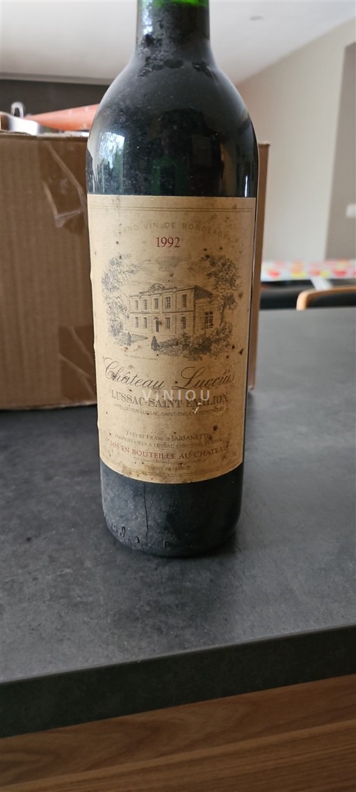 Bordeaux Lussac-saint-émilion Château Lucieau 1992