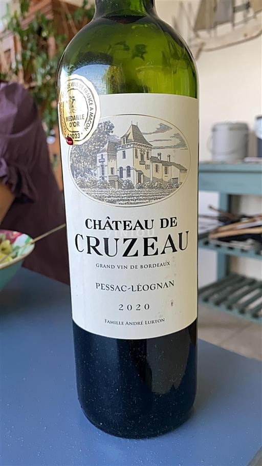 Burdeos Pessac-Léognan Château Cruzeau 2020