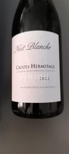 Rona dolina Crozes-hermitage Nuit blanche 2022