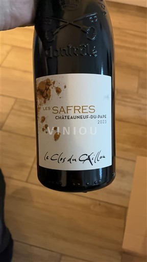 Vallée du Rhône Châteauneuf-du-pape Le Clos du Caillou Les Safres 2023