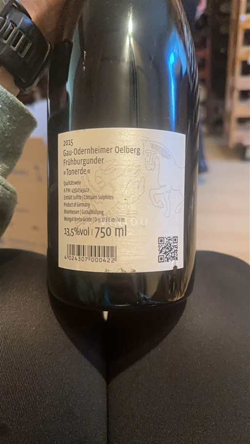 Rheinhessen Not Specified Weingut Krebs-Grode Tonerde 2015