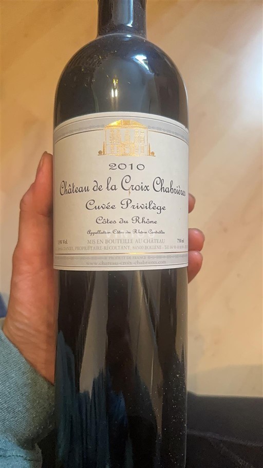 Rhône Valley Côtes-du-Rhône Château La Croix Chabrières Privilège 2010