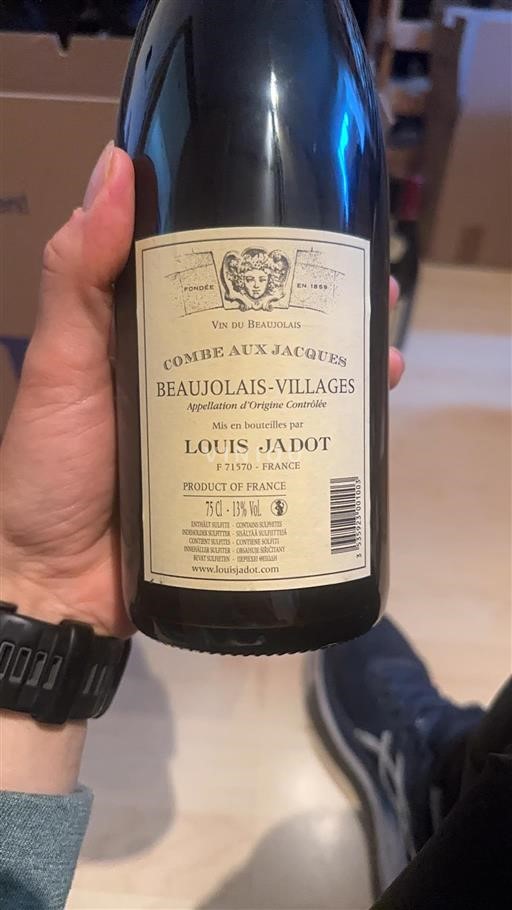 Beaujolais Beaujolais Villages Louis Jadot Combe aux Jacques 2015