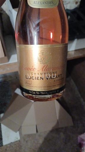 Champaña Champán Lucien Vazart Alexandre Sin añada