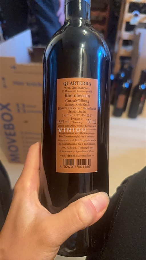 Rheinhessen Weingut Krebs-Grode Quaterra 2015