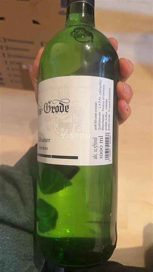 Rheinhessen Krebs-Grode Silvaner trocken 2016
