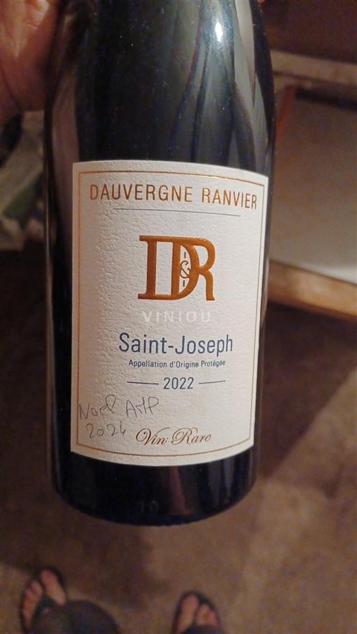 Rhône-dalen Saint-Joseph Dauvergne Ranvier Vin Rare 2022