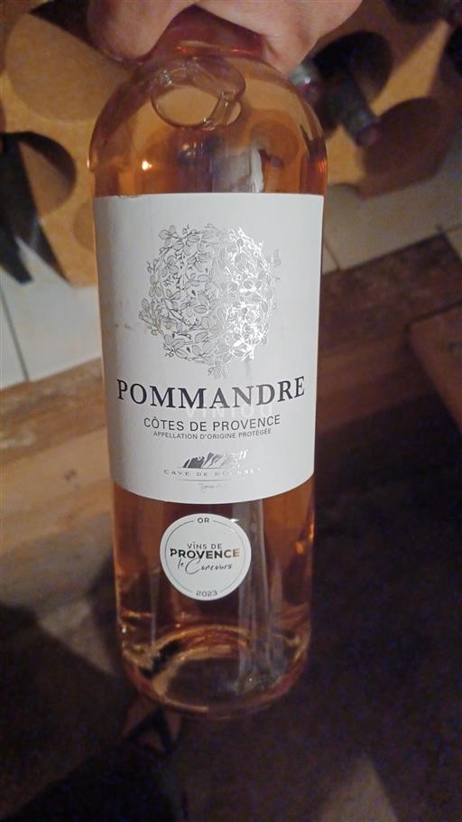 Provansa Côtes-de-Provence Cave de Rousset Pommandre 2022
