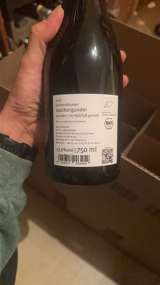 Rheinhessen Not Specified Weingut Krebs-Grode 2018