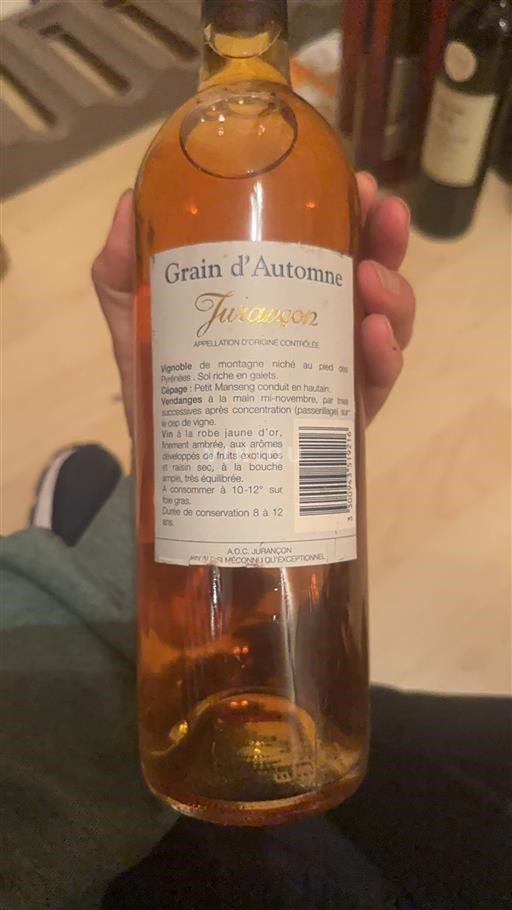 Jugozahod Jurançon Grain Automne 1994