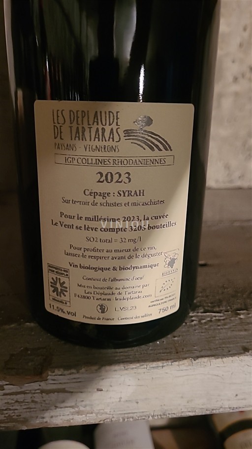 Alpi e Paesi Rodaniani Collines Rodanesi Les Deplaude de Tartaras Le Vent se lève 2023