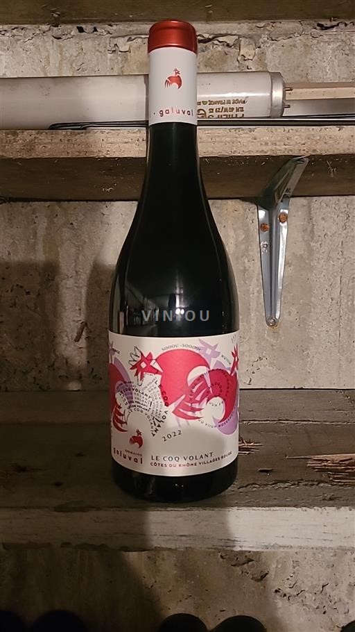 Thung lũng Rhône Côtes-du-rhône-villages Domaine Galuval Le Coq Volant 2022
