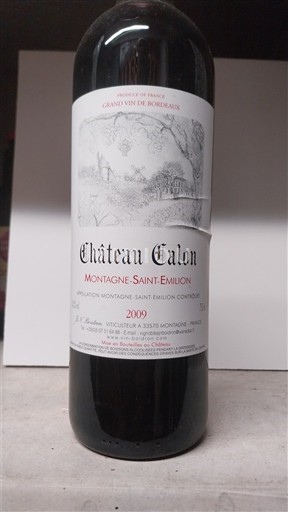 Bordeaux Montagne-saint-émilion Château Calon 2009