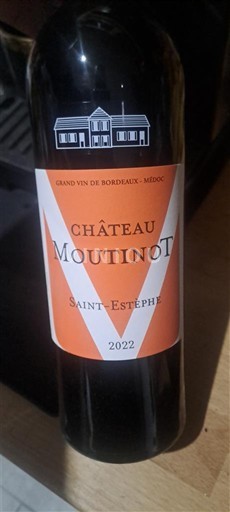 Bordeaux Saint-Estèphe Château Moutinot 2022