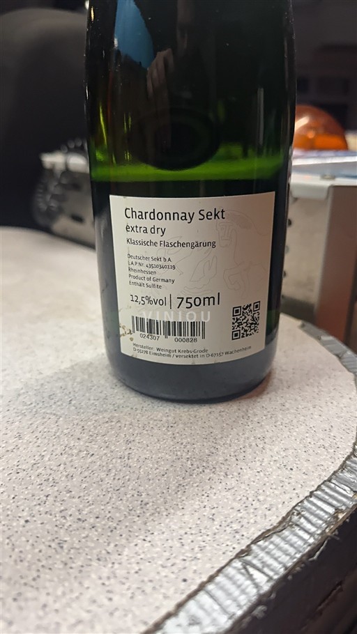Rheinhessen Not Specified Weingut Krebs-Grode Chardonnay Sekt Non-Vintage