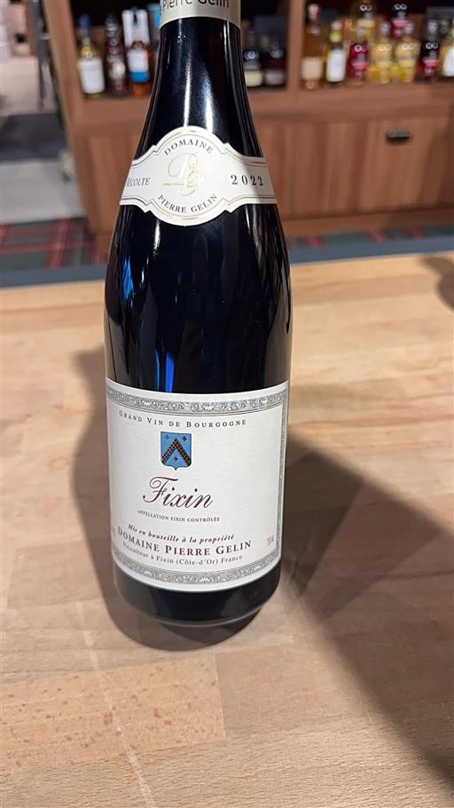 Burgund Fixin Domaine Pierre Gelin 2022