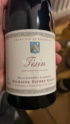 Burgundija Fixin Domaine Pierre Gelin 2022