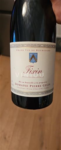 Burgundia Fixin Domaine Pierre Gelin 2022