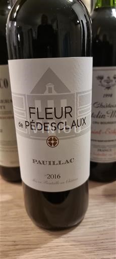 Bordeaux Pauillac Pédesclaux Fleur de Pédesclaux 2016