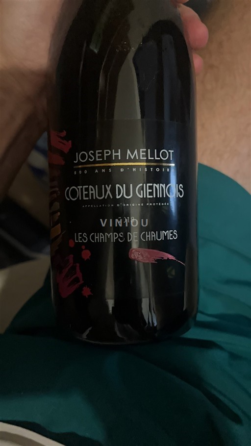 Loirevallei Coteaux-du-giennois Joseph Mellot Les Champs de Chaumes 2018