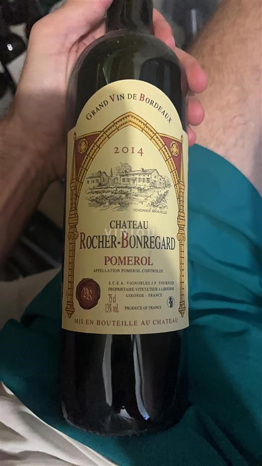 Bordeaux Pomerol Château Rocher-Bonregard 2014