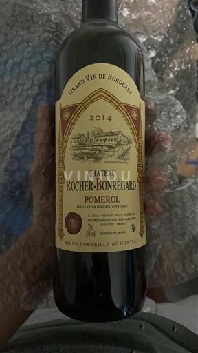Bordeaux Pomerol Château Rocher-Bonregard 2014