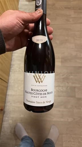Bourgondië Hautes Côtes de Nuits Domaine Sires de Vergy 2023