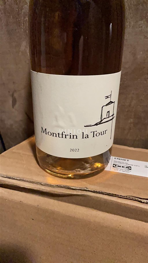 Vin Rouge sec Montfrin la Tour 2022 France Vallée du Rhône AOC