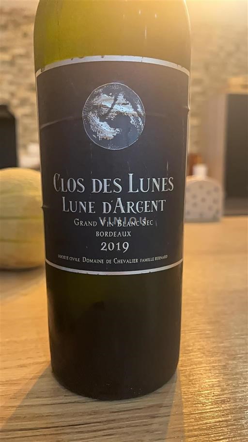 Bordeaux Clos des Lunes Lune d'Argent 2019